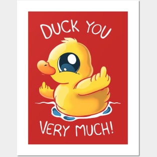 Duck You Posters and Art